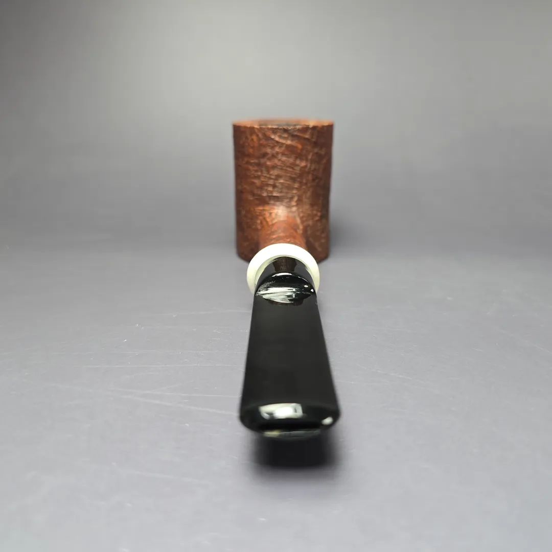 Chacom Pirate 155 Sandblasted Poker Sitter Estate Briar Pipe, Unsmoked, 9mm - Image 5