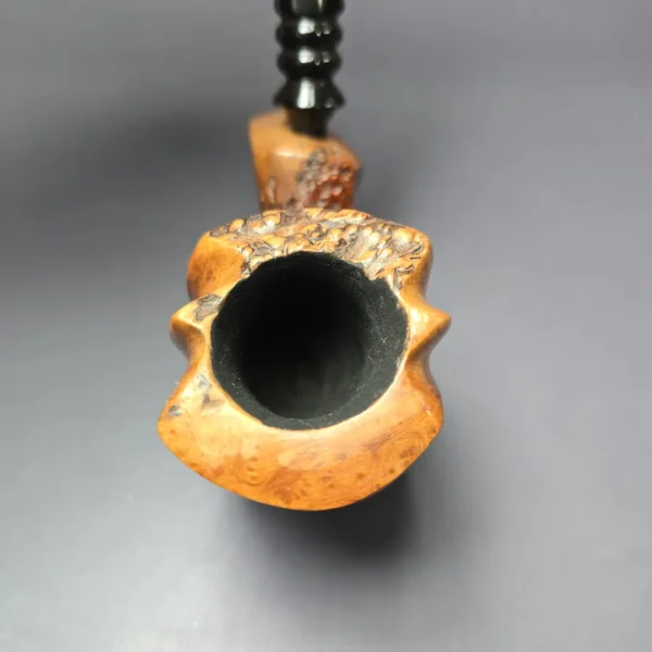 Nording Partially Rusticated Freehand Estate Briar Pipe, Danish Estates - Image 5