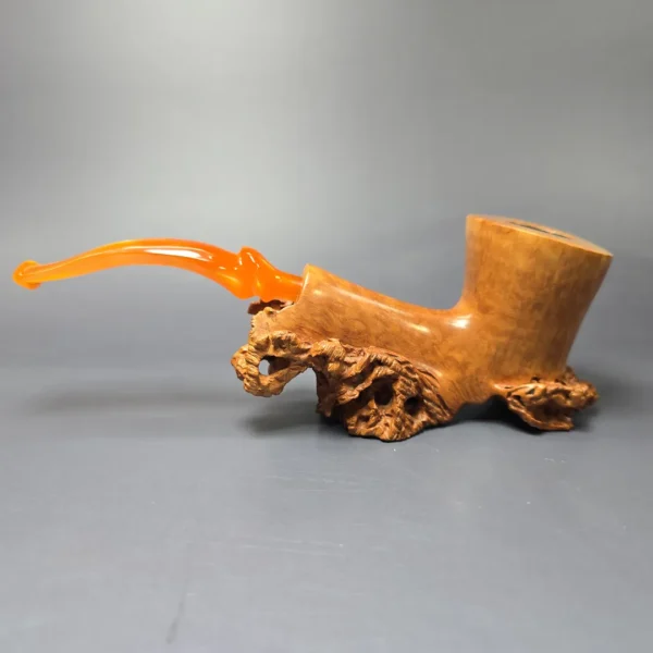 Micoli (Robert Burns) Special Selection XL Freehand Estate Briar Pipe, Unsmoked - Image 6