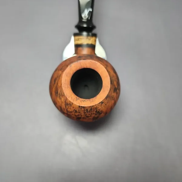 Nording Nose Warmer Smooth Apple w/ Polymerized Seeds Estate Briar Pipe, Unsmoked - Image 6