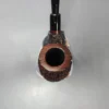 Castello Sea Rock Briar 93 3k Rusticated Bent Egg Estate Briar Pipe, Italian Estates - Image 6