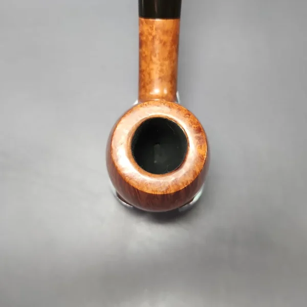 Faaborg Flame Grain B XL Smooth Brandy Estate Briar Pipe, Danish Estates, 9mm - Image 6