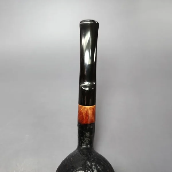 Johs Sandblasted Acorn Cherrywood Estate Briar Pipe, Danish Estates - Image 6