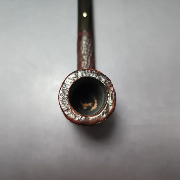 Dunhill 1960 Shell Briar 251 Sandblasted Billiard Estate Briar Pipe, English Estates - Image 6