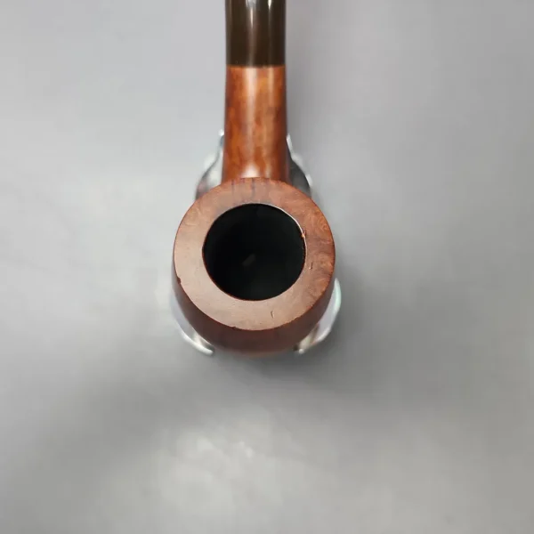 Edward's Large Smooth Bent Billiard Estate Briar Pipe, American Estates - Image 6