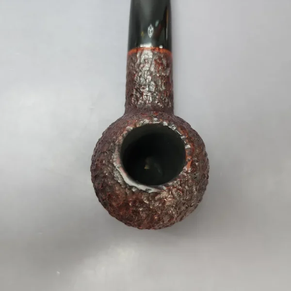 Savinelli Sitting 320 KS Rusticated Author Estate Briar Pipe, Italian Estates - Image 6