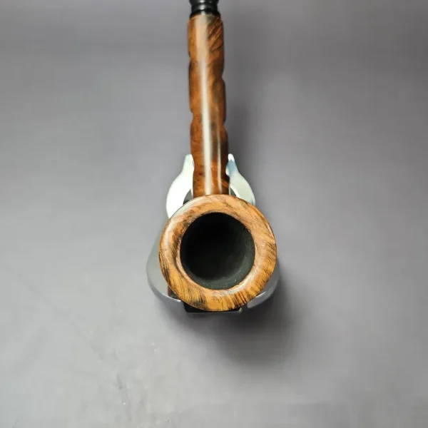 Kaywoodie Ruf-Tone Rusticated Lumberman Estate Briar Pipe, American Estates - Image 6