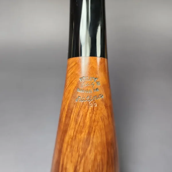 Randy Wiley 1991 Patina 99 Magnum Smooth Horn Estate Briar Pipe, Unsmoked - Image 6