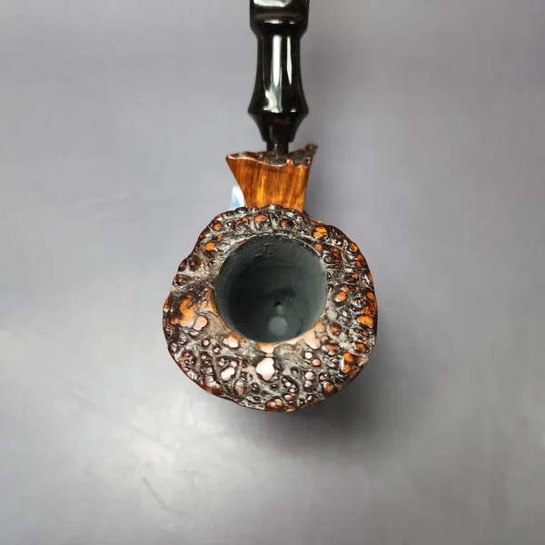 Preben Holm Rungsted Norseman XL Smooth Freehand Estate Briar Pipe, Unsmoked - Image 6