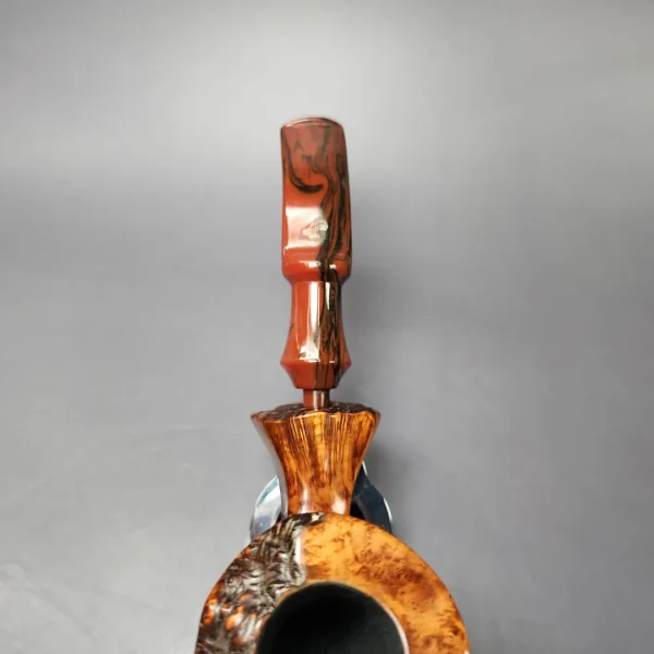 Preben Holm Rungsted Norseman XL Smooth Freehand Estate Briar Pipe, Unsmoked - Image 6