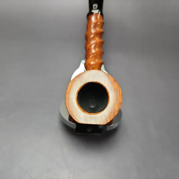 Preben Holm Wengholt Collector 400 Smooth Spiral Billiard Estate Briar Pipe, Unsmoked - Image 6