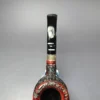 Don Carlos One Note Partially Rusticated Pot w/ Silver Estate Briar Pipe, Italian Estates - Image 6