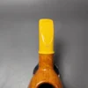 Savinelli Mini Yellow 321 Smooth Author Estate Briar Pipe, Unsmoked, 6mm - Image 7