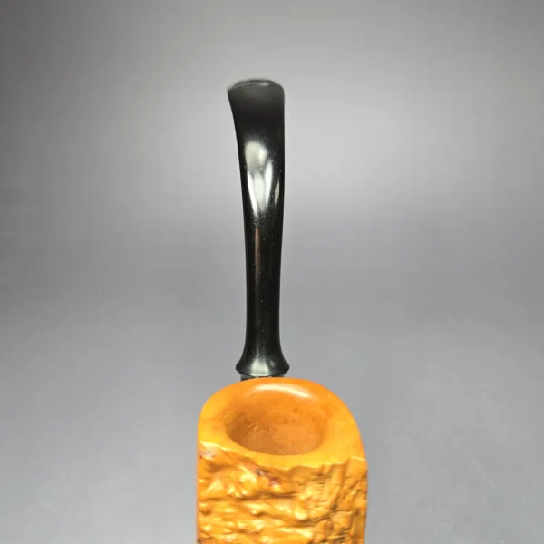 Ed Burak Connoisseur Smooth Oom Paul w/ Plateaux Estate Briar Pipe, Unsmoked - Image 6