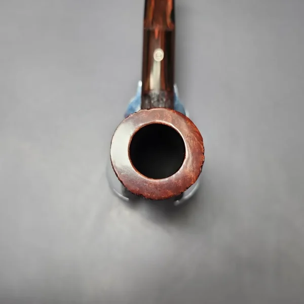 James Upshall Bark EXL Rusticated Poker w/ Cumberland Estate Briar Pipe, Unsmoked - Image 6