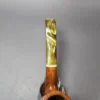 Edward's Smooth Bent Billiard Estate Briar Pipe, American Estates - Image 7