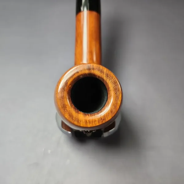 Design Berlin XL Spot Carved Billiard Estate Briar Pipe, Unsmoked, 9mm - Image 6