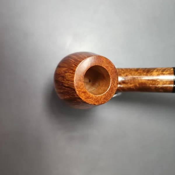 James Upshall Empire Series Ambassador Smooth Brandy Estate Briar Pipe, Unsmoked - Image 6