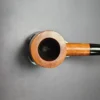 James Upshall 1980s E Grade Smooth Bent Billiard Estate Briar Pipe, English Estates - Image 6