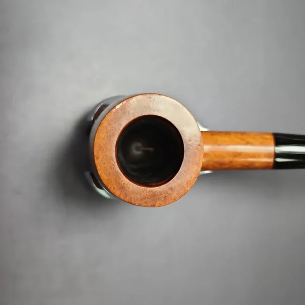 James Upshall 1980s E Grade Smooth Bent Billiard Estate Briar Pipe, English Estates - Image 6