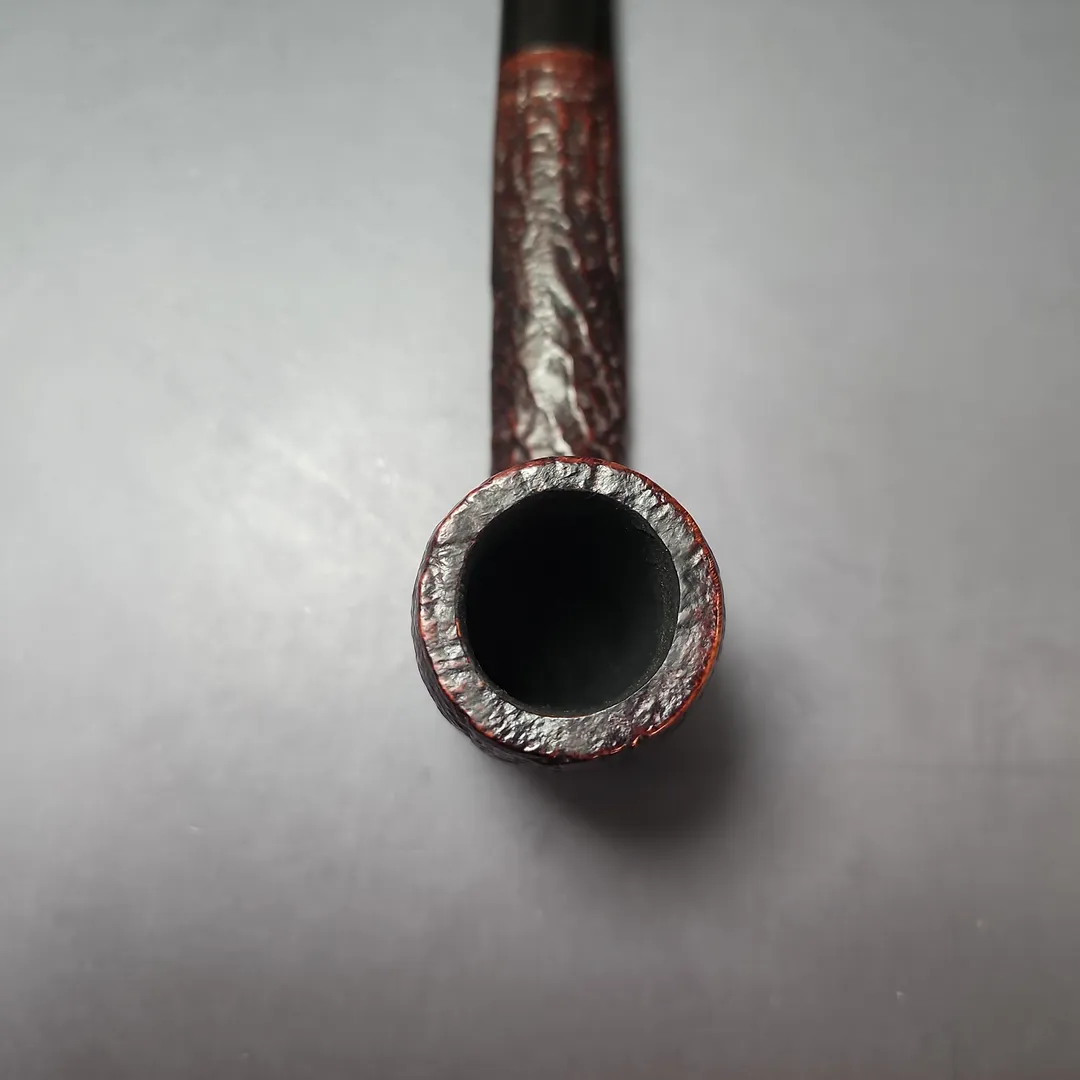 Dunhill 1978 Shell Briar 61091 Sandblasted Canadian Estate Briar Pipe, English Estates - Image 6