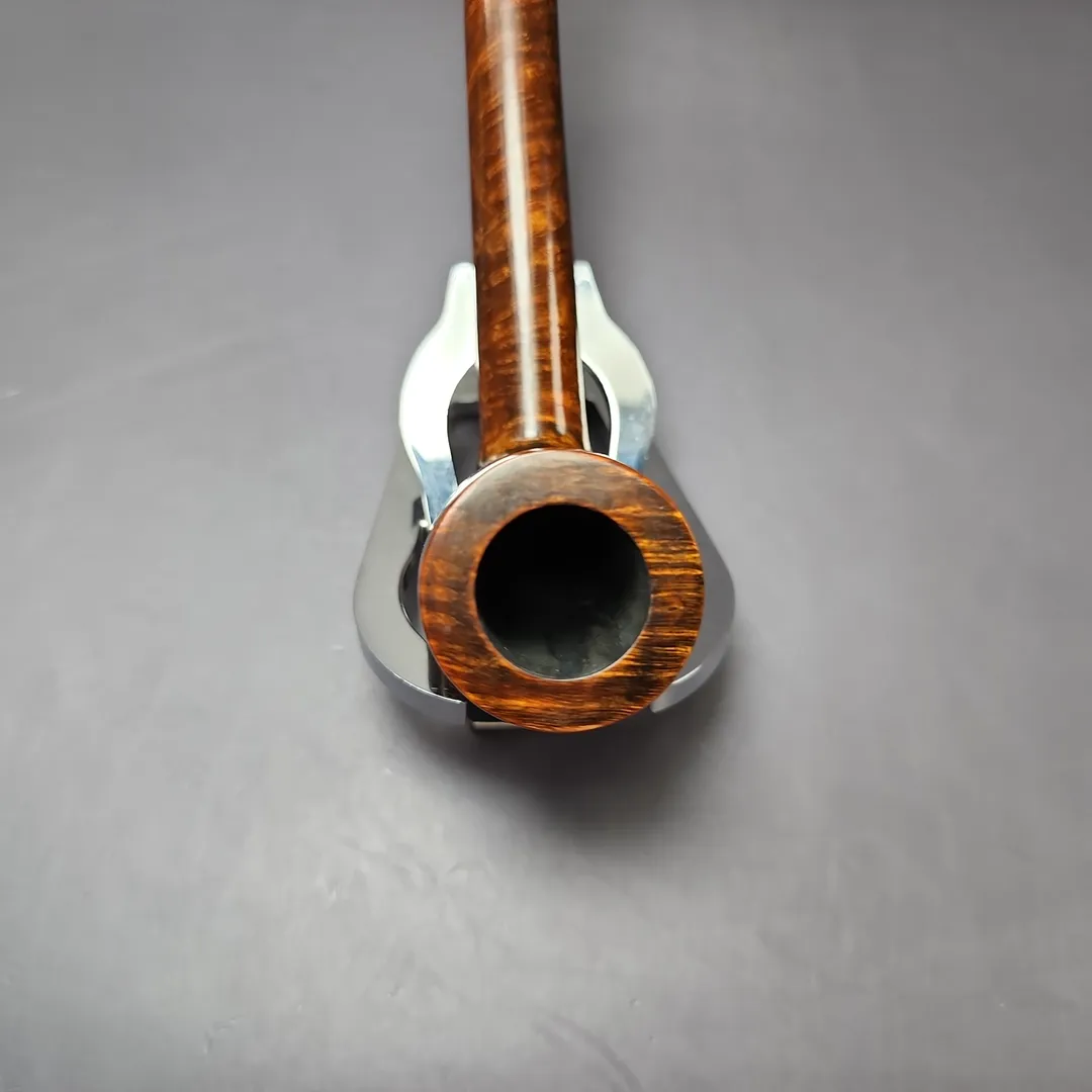 Mina Pipes Smooth Canadian w/ Boxwood Estate Briar Pipe, Unsmoked - Image 6