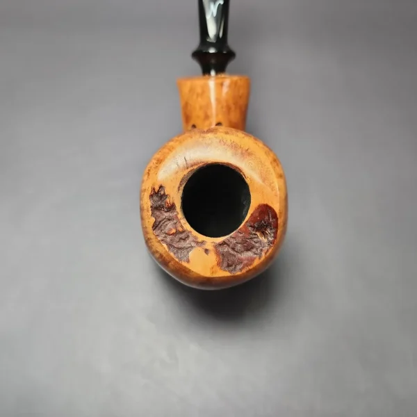 Nording Spruce Cone Partially Rusticated Freehand Estate Briar Pipe, Unsmoked - Image 6