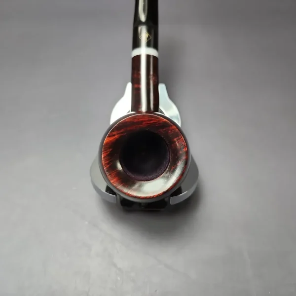 BBB Filter Deluxe D 7268 Smooth Rhodesian Estate Briar Pipe, Unsmoked, 6mm - Image 6