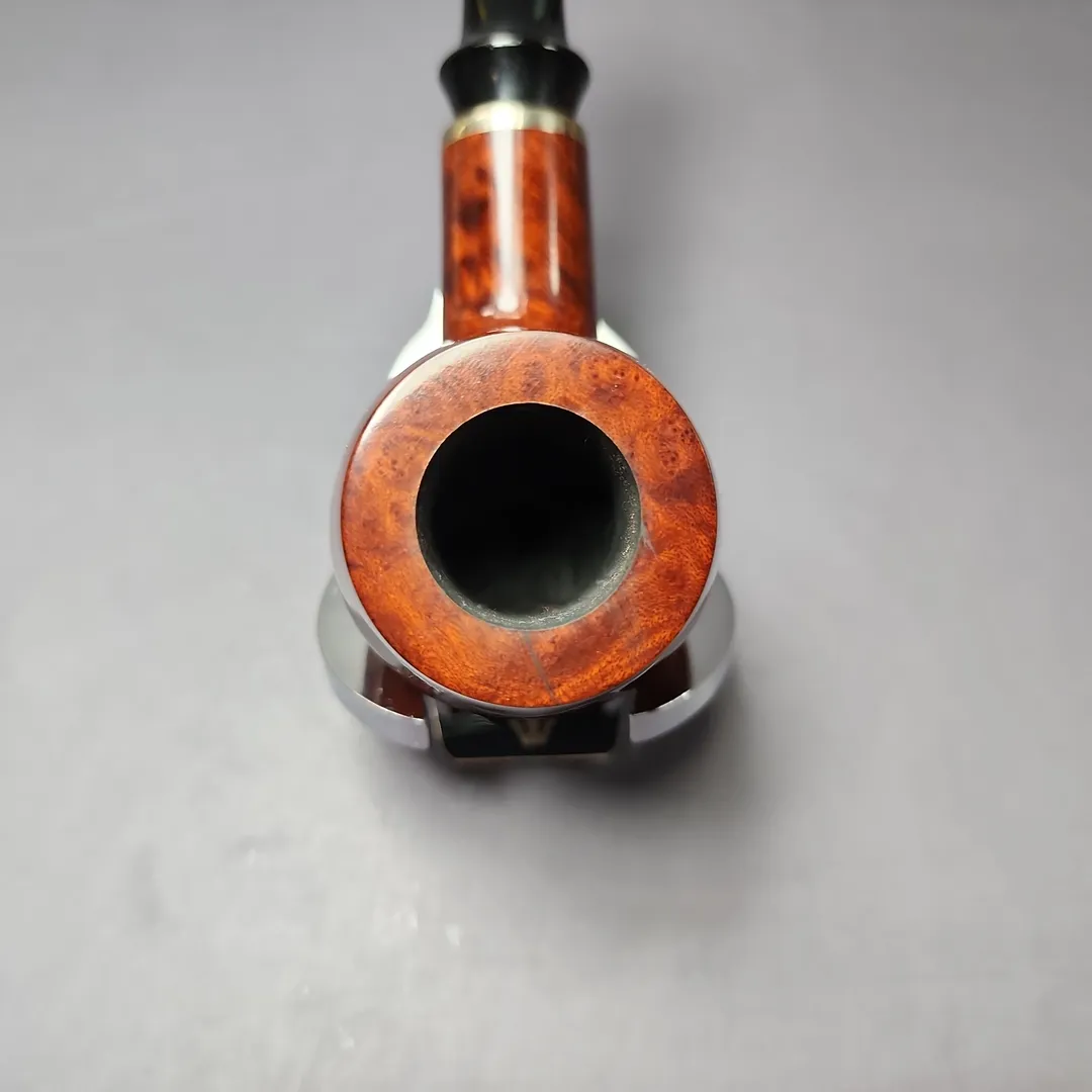 Vauen 3311 Smooth Straight Brandy Estate Briar Pipe, Unsmoked, 9mm - Image 6