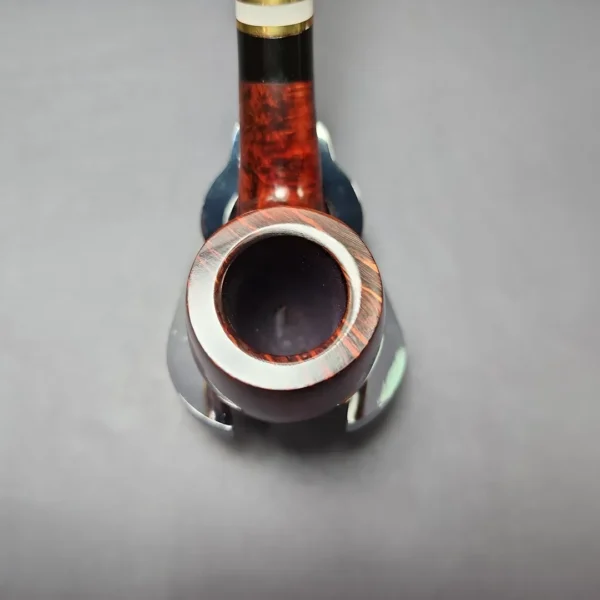 BBB Fiesta 304 Smooth Bent Billiard Estate Briar Pipe, Unsmoked - Image 6