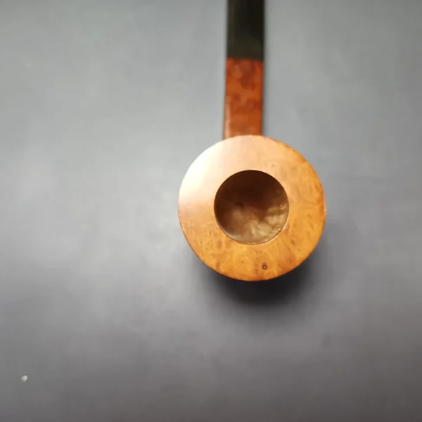 Castleford (Colin Fromm) XL Smooth Panel Shank Zulu Estate Briar Pipe, Unsmoked - Image 6