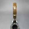 Ashton Brindle XXX Sandblasted Calabash w/ Silver Estate Briar Pipe, Unsmoked - Image 6
