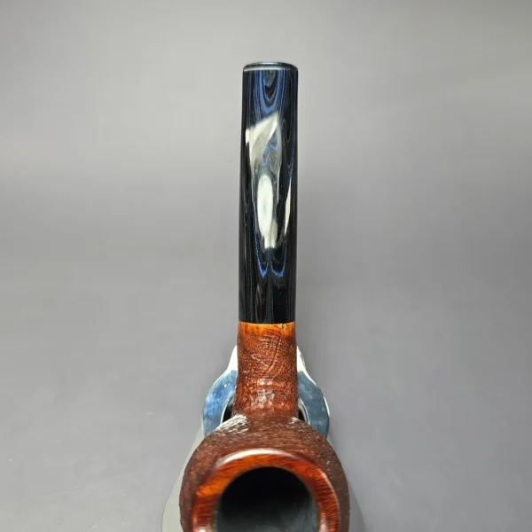 Herriot Pipes Partially Sandblasted Egg Handmade Briar Pipe, New - Image 6