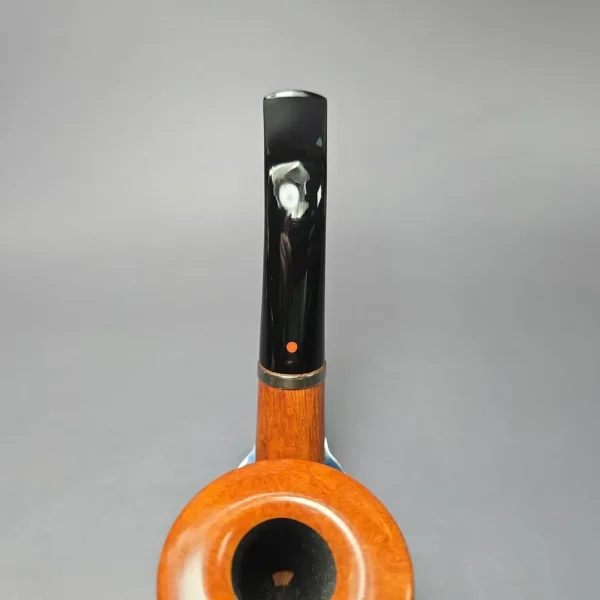 Ser Jacopo Pre-1994 Maxima L2 Smooth Calabash w/ Silver Estate Briar Pipe, Unsmoked - Image 6