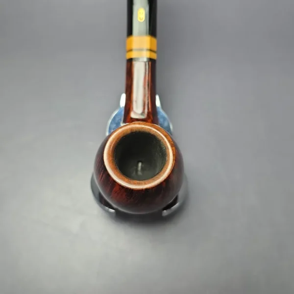 Chacom Pipe of the Year 1999 Smooth Hex Shank Apple Estate Briar Pipe, Unsmoked, 9mm - Image 6