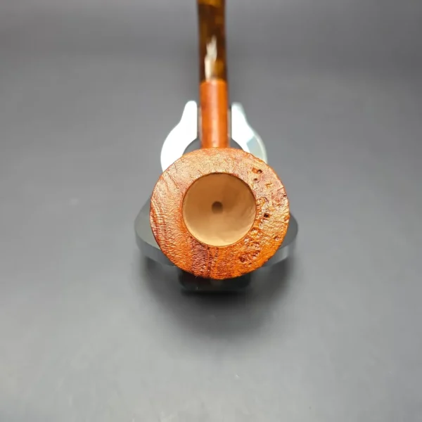 Wolff Pipes "Icarus" Sandblasted Dublin Handmade Strawberry Briar Pipe, New - Image 6