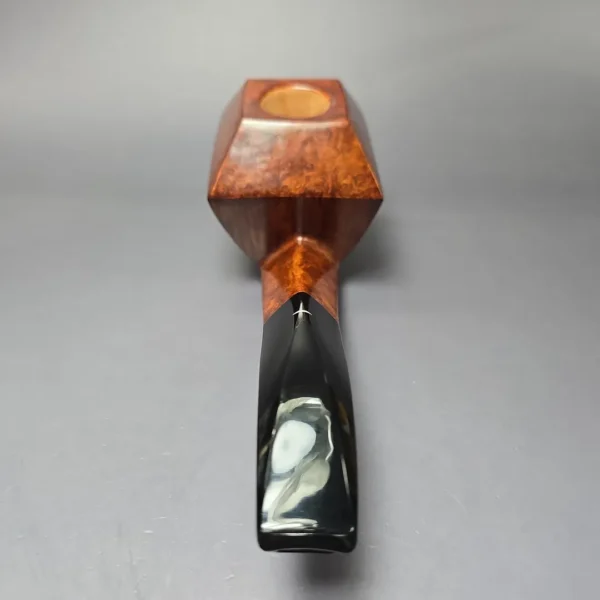 Baldo Baldi Magnum Smooth Diamond Bulldog Estate Briar Pipe, Unsmoked - Image 6