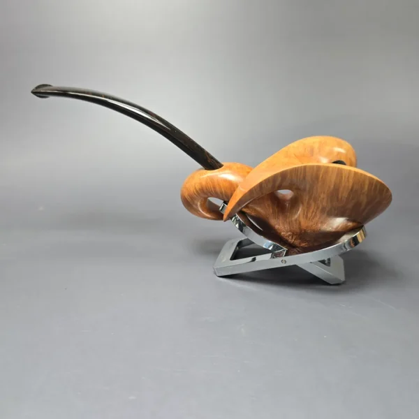 Trever Talbert 2003 Halloween Pipe "Dhole" Freehand Estate Briar Pipe, Unsmoked - Image 6