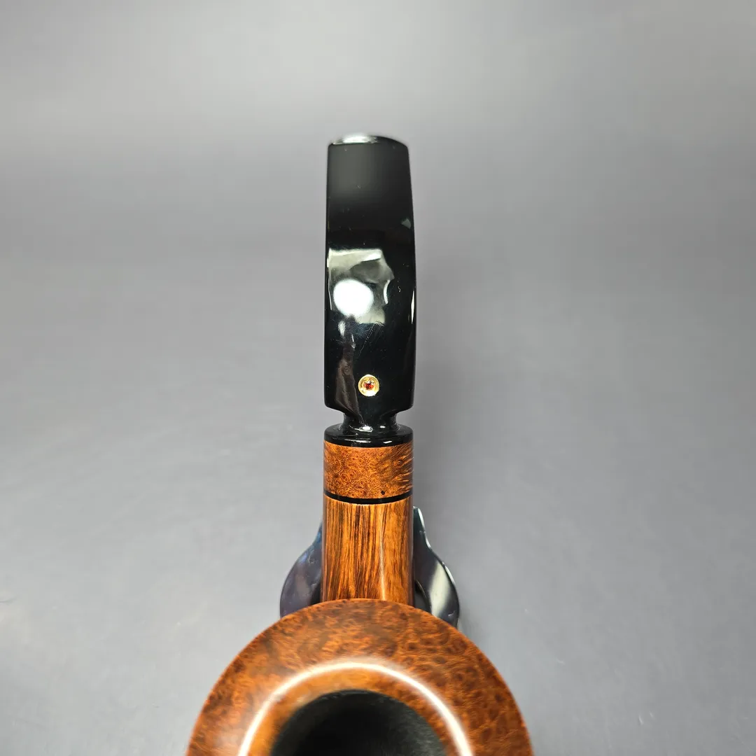 Ser Jacopo Gem Series Granato Smooth Dublin Estate Briar Pipe, Unsmoked - Image 6