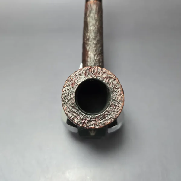 Ashton 1987 Pebble Grain LX Sandblasted Lovat Estate Briar Pipe, English Estates - Image 6