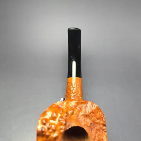 Manelli XXL Rusticated Freehand Panel Dublin Estate Briar Pipe, Unsmoked - Image 6
