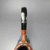 Scandia by Stanwell 722 Sandblasted Horn Estate Briar Pipe, Danish Estates - Image 6