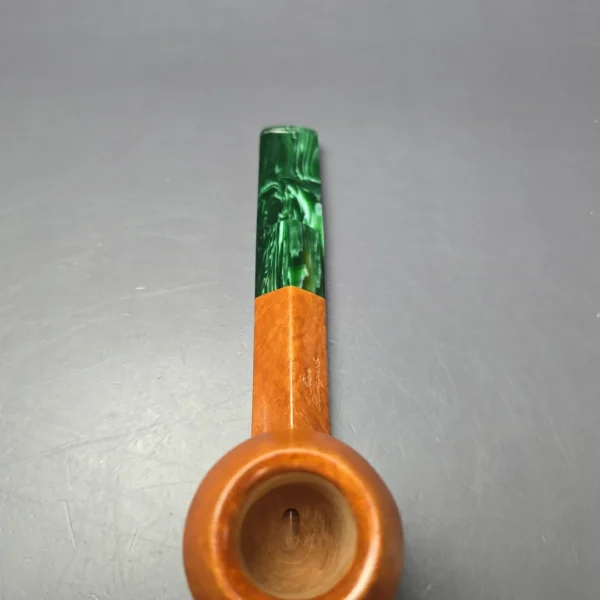 Ivan Romagnolo Smooth Bulldog Lovat Estate Briar Pipe, Unsmoked - Image 6