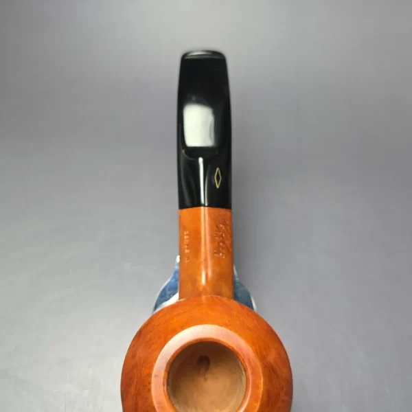 Brebbia Serie X 624 Smooth Bulldog Estate Briar Pipe, Unsmoked, 9mm - Image 6