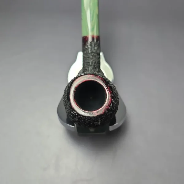Herriot Pipes Partially Rusticated Egg Handmade Briar Pipe, New - Image 6