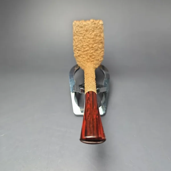 Pipe Tristan Natural Granite XL Rusticated Liverpool Handmade Briar Pipe, New - Image 6