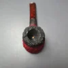 Pipe Tristan Granite "Shape 55" Fumed Rusticated Pot Handmade Briar Pipe, New - Image 6