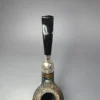 Caminetto Business Rusticated Apple w/ Silver Estate Briar Pipe, Italian Estates - Image 6