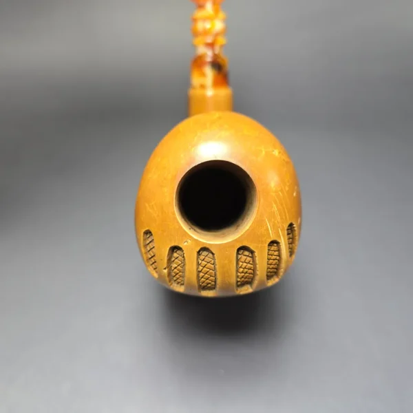 XXL Magnum Microphone Estate Block Meerschaum Pipe, Turkish Estates - Image 7