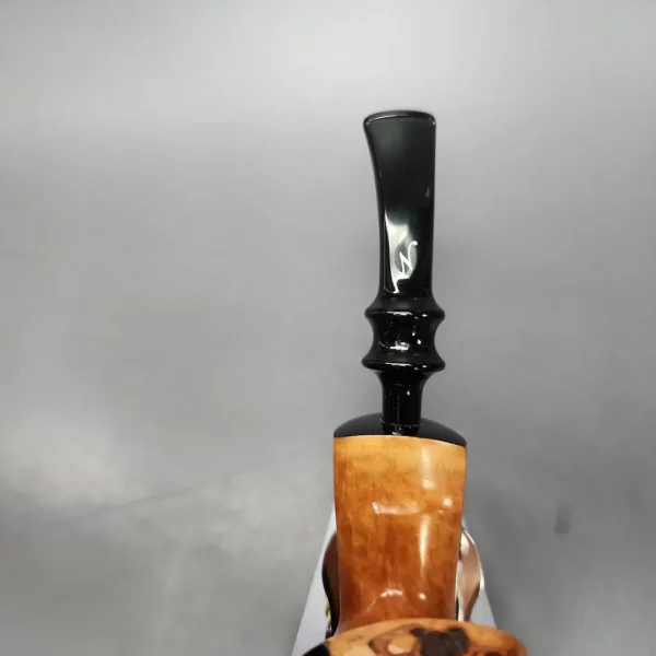 Nording Spiral Natural Smooth Freehand Estate Briar Pipe, Unsmoked - Image 7
